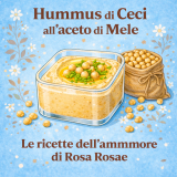 Hummus di Ceci all'Aceto di Mele, da tavola contemporanea