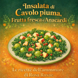 Insalata di Cavolo piuma (o riccio) con la Vinaigrette all'Arancia