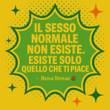 Cara Rosa, faccio sesso "normale" e non trovo partner